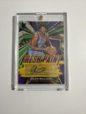 2022-23 Panini Court Kings - Fresh Paint Jalen Williams ROOKIE Violet 49/49  
