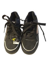TACOS DE BÉISBOL EASTON Negros ROJOS Talla 13Y Zapatos Atléticos Niños Niñas Softbol