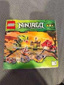 LEGO NINJAGO: Spinner Battle Arena (9456) with Box, Cards, and both instructions