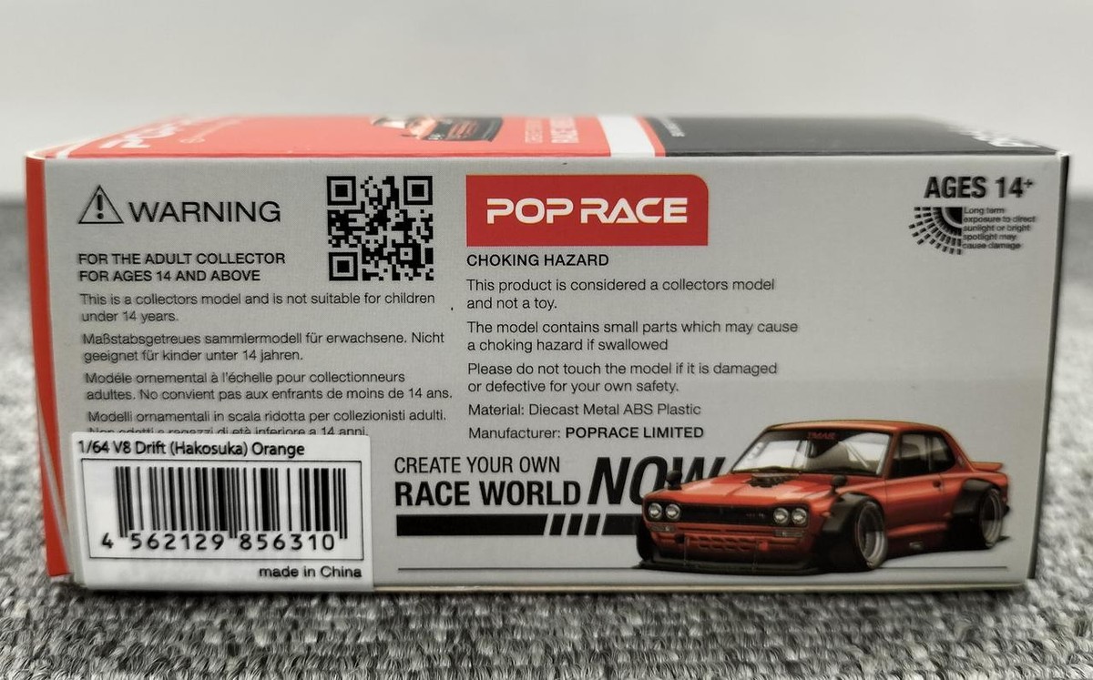 Pop Race Drift Hakosuka Pr64 Skyline Gt-R V8 | eBay