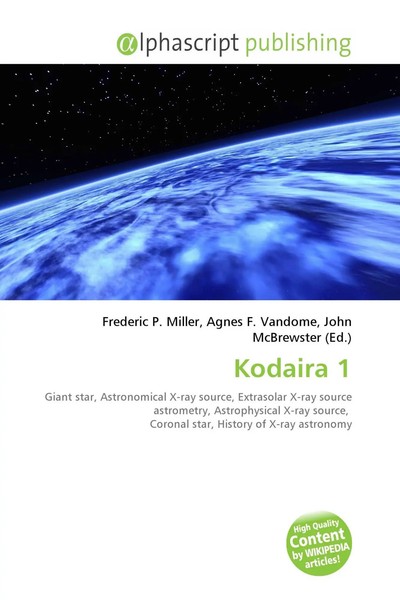Frederic P. Miller (U. A.) | Kodaira 1 | Taschenbuch | Englisch (2026)-image