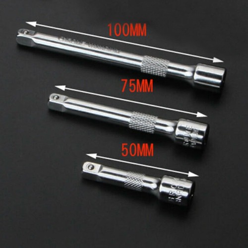 3pcs Extension Extender Bar Set 1/4 Inch Drive Ratchet Wrench Socket-Kit Tools - Picture 6 of 6