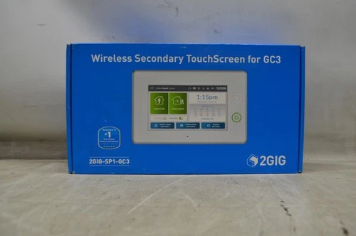 2GIG 2GIG-SP1-GC3 Wireless Secondary Touchscreen for GC3 *New Unused*