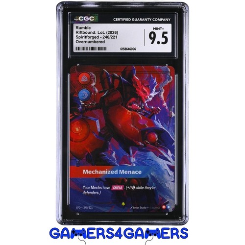 Rumble, Mechanized Menace graded CGC 9.5 for sale on eBay