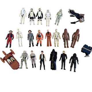 Star Wars Action Figure Lot Vintage Collectable Characters Bundle