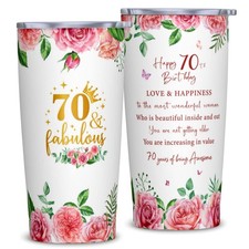 70th Birthday Gifts for Women, Gifts for 70 Year Old Woman, 70th Birthday 20o...