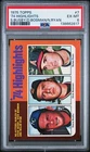 1975 Topps #7 Nolan Ryan Highlight PSA 6 ExMT!  Sharp, Looks Much Nicer!