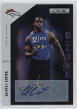 2011 Rookies & Stars Rookie Holofoil Signatures /350 Quinton Carter Auto RC 12jw