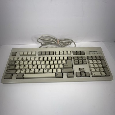 Vintage Micron NMB RT101+ Windows Wired PS2 Keyboard Retro