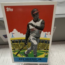 Topps 2007 Flashback Fridays Ken Griffey Jr FF3 Cincinnati Reds Baseball Card