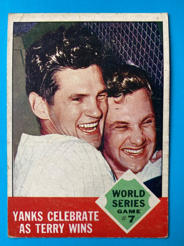 World Series Game 7 #148 1963 Topps card