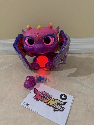 FurReal Friends Moodwings Baby Dragon Interactive Pet Light Up Eyes Sound Works