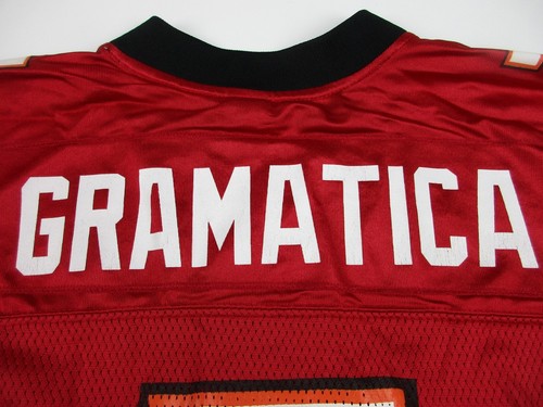 Mens Large Martin Gramatica Tampa Bay Buccanneers Reebok Jersey red Vintage - Picture 7 of 11