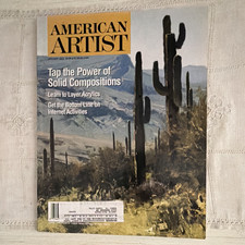 American Artist January 2004 Issue Art & Phot...