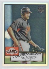 2007 Topps '52 Chrome Refractor 531/552 Nate Schierholtz #TCRC21 0o9