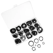 320 Pcs Right Angle Corner Clamps Tools Snap Rings Assortment Kit