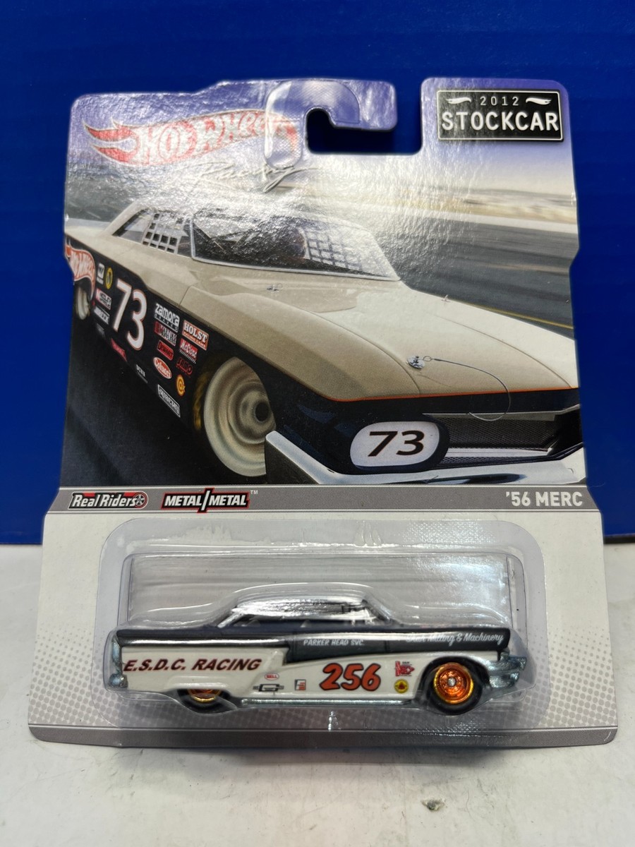 1/64 HOT WHEELS REAL RIDERS STOCK CAR 1956 MERCURY #256 MULTI