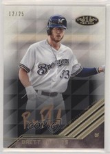 2018 Topps Tier One Break Out Bronze Ink 12/25 Brett Phillips #BA-BPH Auto 6fs