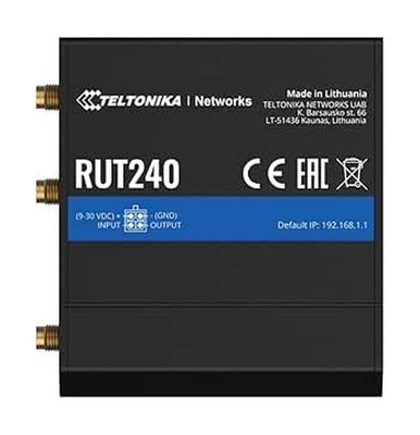 Teltonika RUT2400AU000 - Compact 4G LTE Router with Wi-Fi, Dual SIM