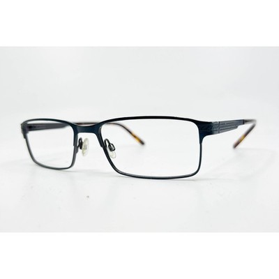 Randy Jackson 1064 Zyloware Navy Blue Rectangular Eyeglass Frames 57-18-145