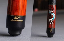 McDermott 50TH Anniversary Pool Cue with One G-Core Shaft. MCD50B