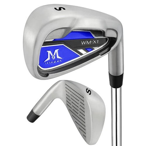 MAZEL Sand Wedge Golf Iron CNC Milled Face Precise Control – Silver RH