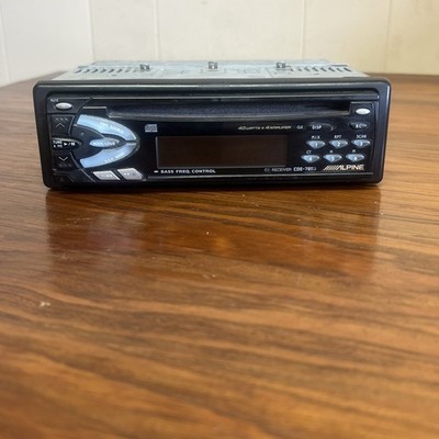Vintage Alpine CDE 7853 CD Player Vintage Old School Tested Head Unit