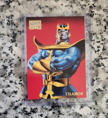 Thanos 48 MARVEL Masterpiece 1996 Fleer Boris Vallejo Art