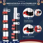 AplusChoice 30' Starlink G3 Pole Mount Kit Deck Mount Telescopic Flagpole Silver — photo 3