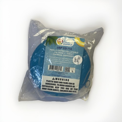 #ad US Pool Supply Floating Chemical Dispenser Collapsible CD 710 $29.99