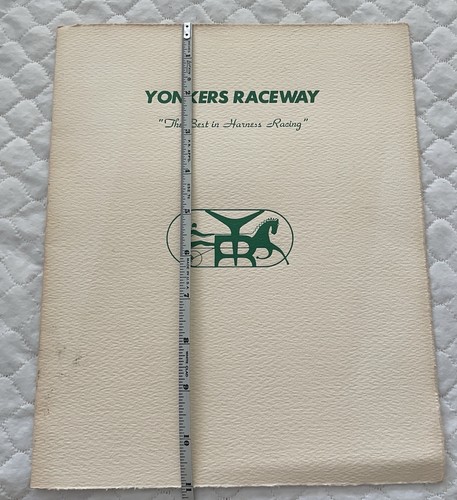 1976 Yonkers Raceway - Harness Rennen Gewinner Foto & Siegerkreis - Bild 8 von 8