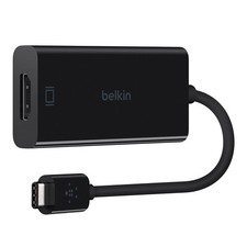 Belkin HDMI Female to USB-C Male Adapter (4k at 60Hz, 4096x2160) - Black USB-C t