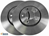 2X Bremsscheibe Vaico V33-80003 2 Bremsscheiben Vorderachse Vorne FüR Chrysler
