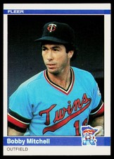1984 Fleer #571 Bobby Mitchell - VG