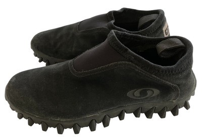 Salomon Contagrip Trail Shoes For Men 11 Black Suede Slip On Gorpcore Vintage