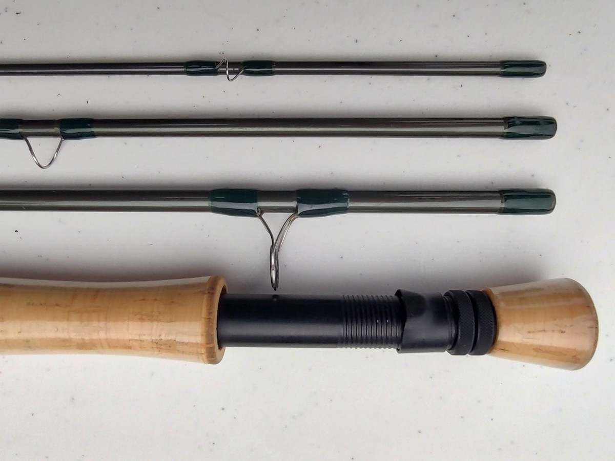 Orvis StreamLine 9ft 8wt 4pc Fly Fishing Rod Model 908-4 Tip Flex