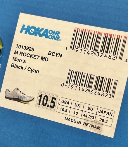 Hoka One Sneakers Unisex Rocket MD Track Spikes, Men’s 10.5 - WORN ONCE - Picture 2 of 12