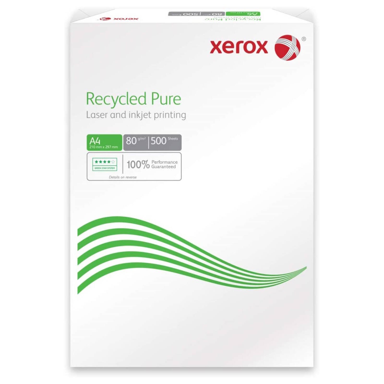 Xerox Recycled Pure A4 80gsm Copier Paper 500 Sheets (1 Ream) 003R98104