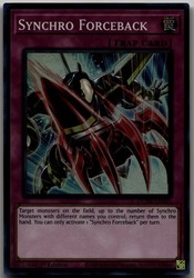 Synchro Forceback DUNE-EN085 Super Rare 1st Edition Yu-Gi-Oh!
