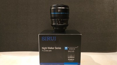 SIRUI Night Walker 16mm S35 Wide Angle Cine Lens T1.2 MFT Micro Four Thirds