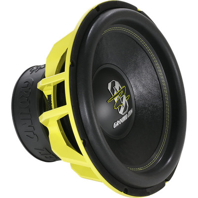 Ground Zero GZHW 38XSPL-D1 38 cm High-Quality SPL Subwoofer Bass Tiefton Teller