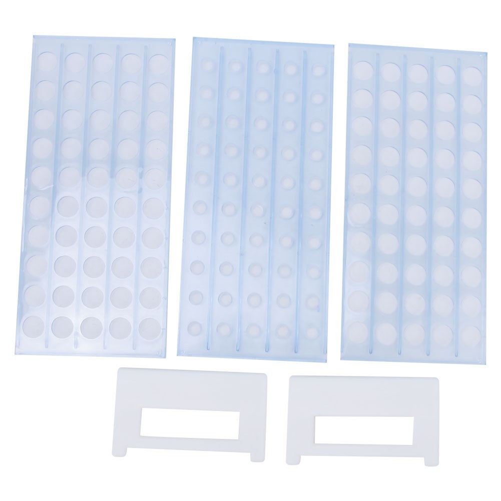 3 Layer Tube Holder 50 Holes Detachable Test Tube Rack Laboratory Equipmen KRI✈️