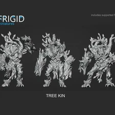 Wood Elf Tree Monster X3 28mm Miniature Fantasy Proxy