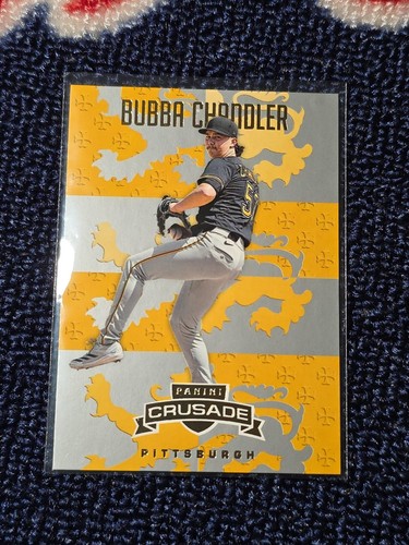 Panini Crusade Bubba Chandler Gold Parallel 2025.