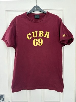 Daniel Poole Vintage 90s T Shirt Burgundy Rave Techno Y2K Medium M DP Street