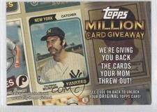 2010 Topps Million Card Giveaway Expired Code Cards Thurman Munson #TMC-8 0c4