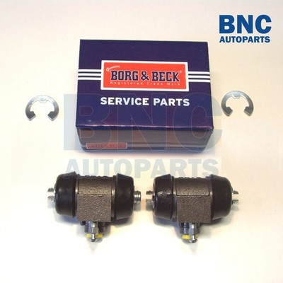 Rear Brake Wheel Cyinder Pair Fits Vauxhall Victor Fb-Borg & Beck