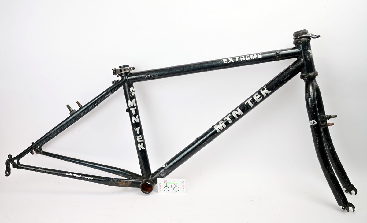 Vintage MTN TEK Extreme 15” Small Steel Frame MTB Mountain Bike