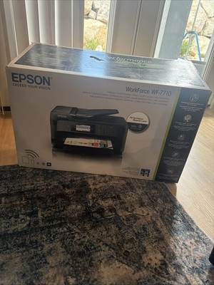 Epson WorkForce WF-7710 All-in-One Inkjet Printer only 53 pages Printed Low mile