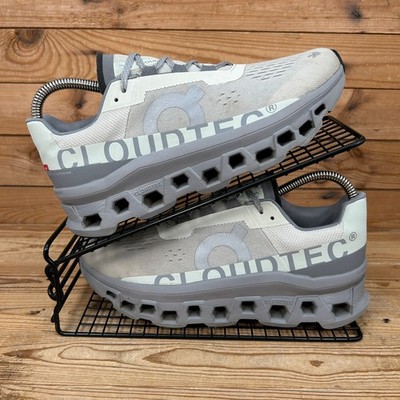 On Running Sneaker Damen UK 6,5 CloudMonster Ice Alloy Grey Marathonschuhe